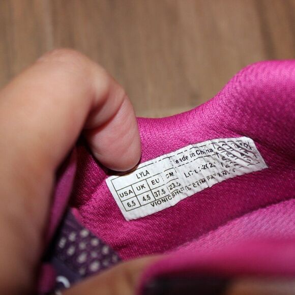 Vionic Purple & Pink Agile Lyla Comfortable Running Sneakers Women's Size 6.5 - Picture 11 of 11